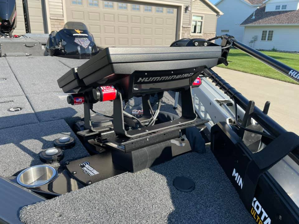 2019 - Present Lund Pro-V Bass 2075 Bow Replacement Plate with Gimbal Holes