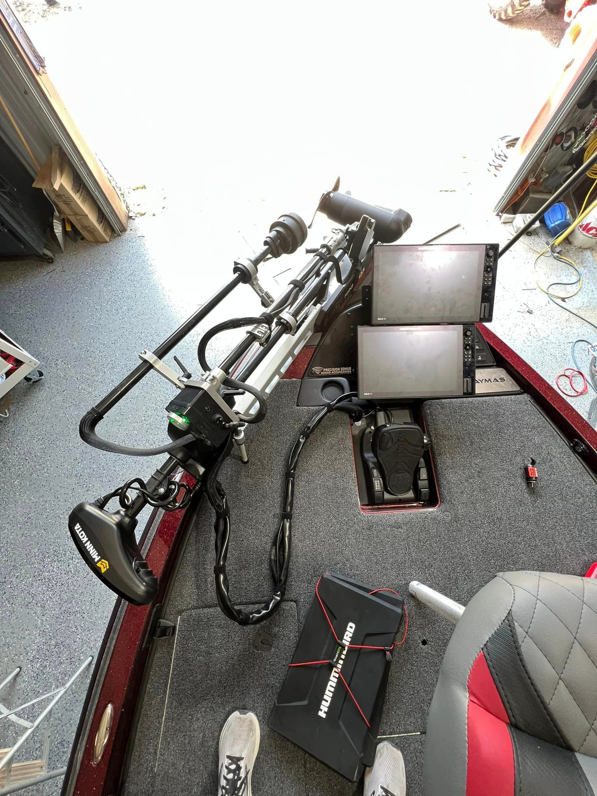 Caymas CX21 Bow Replacement Plate with Gimbal Holes