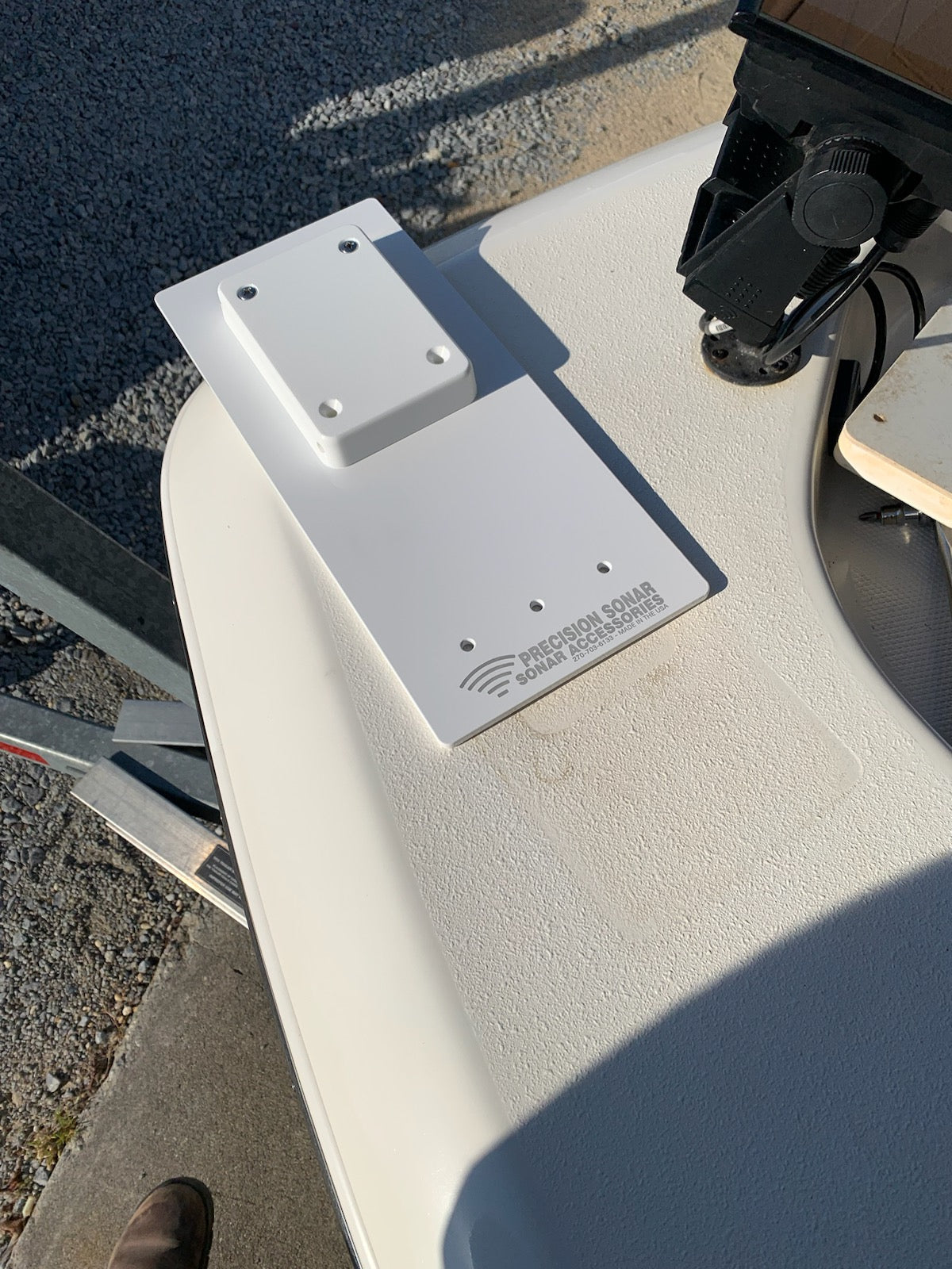 Trolling Motor Extension Plate