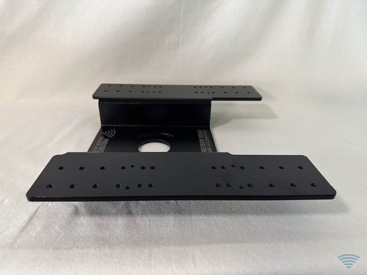 Bass Cat Over and Under Bow Mount Offset to the Right