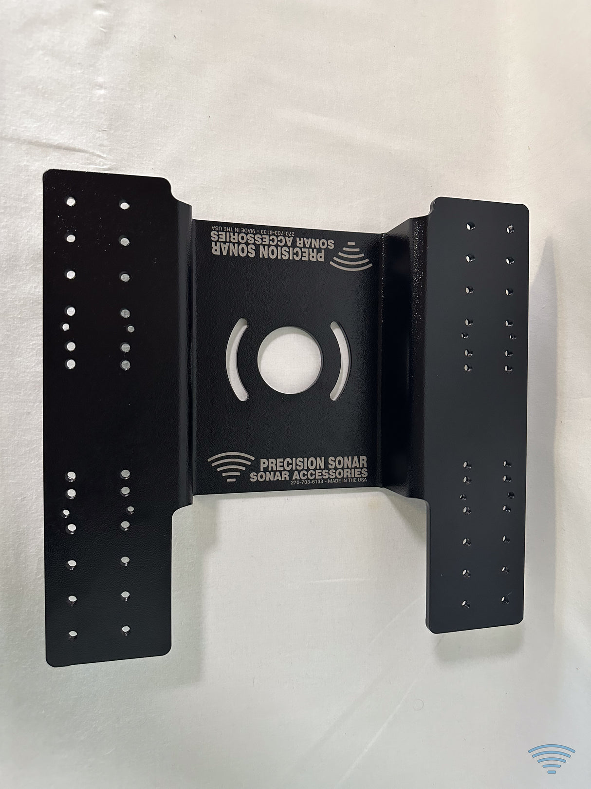 Bass Cat Over and Under Bow Mount Offset to the Right