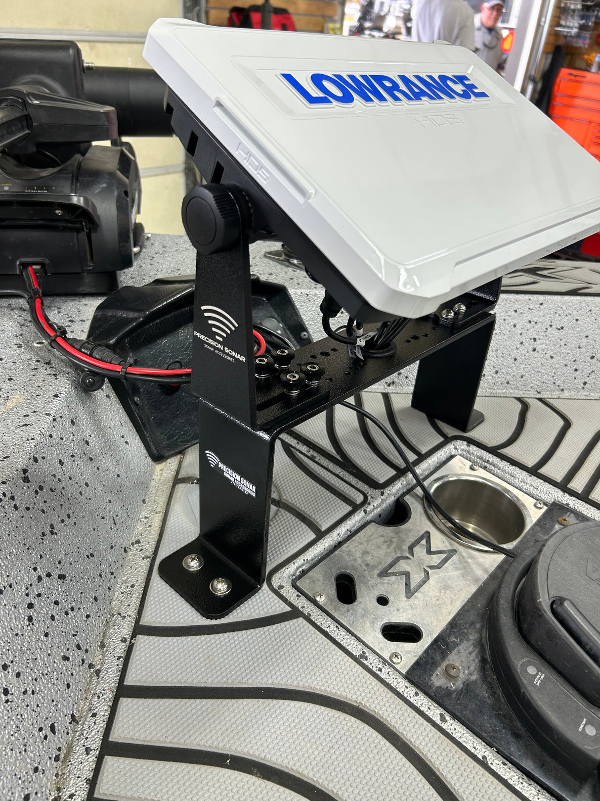 6" Bow Mount Sonar Bracket
