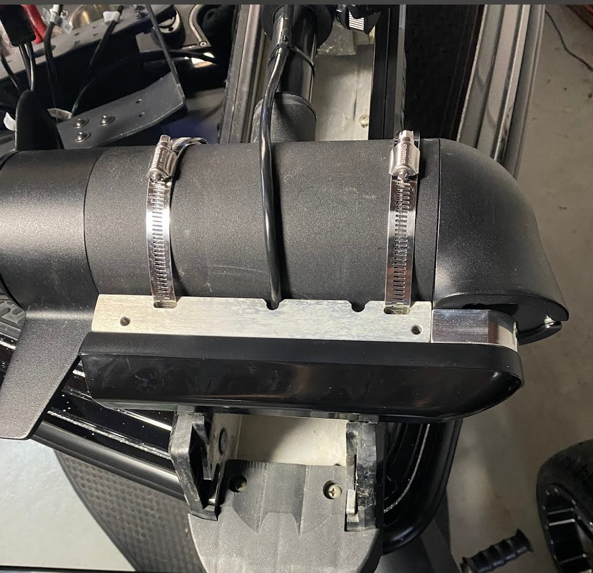 Trolling Motor Transducer Mount for Lowrance Transducers