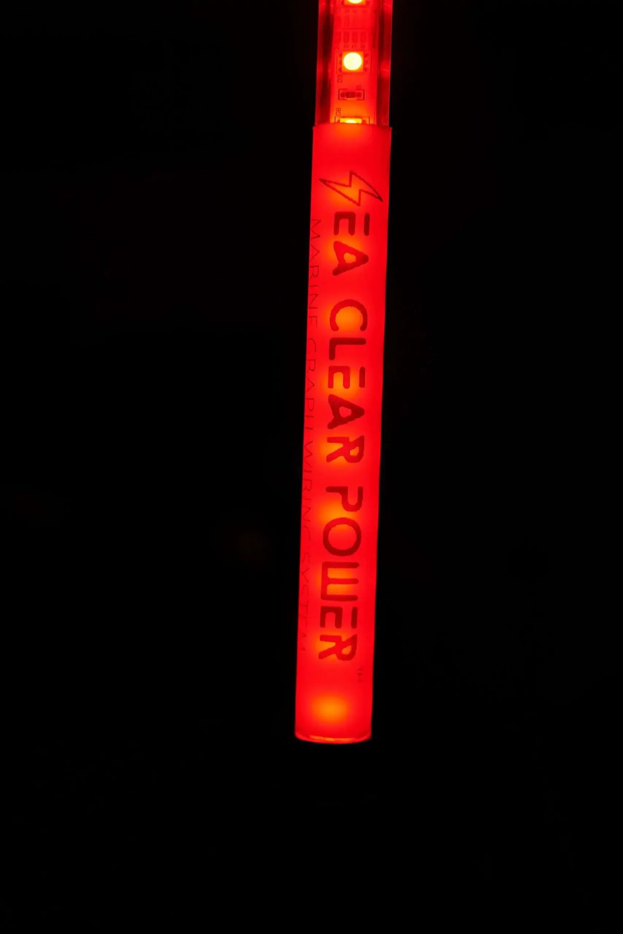 Sea Clear Power LED Navigational Light Pole - Coast Guard Approved