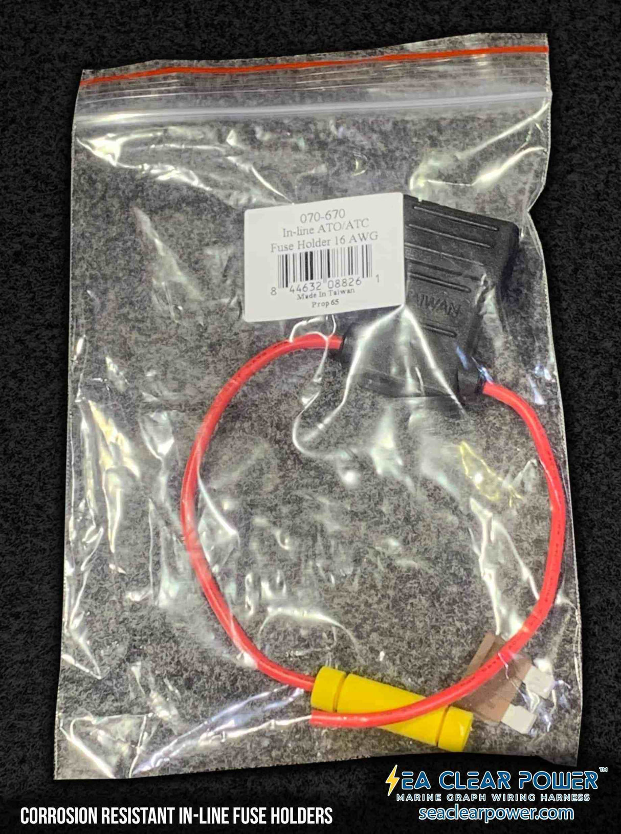 Corrosion Resistant In-line Fuse Holder