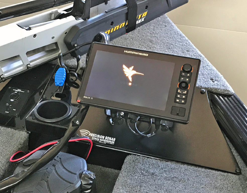 2016 - 2018 Lund Pro-V Bass 1875-2075 Bow Replacement Plate with Gimbal Holes