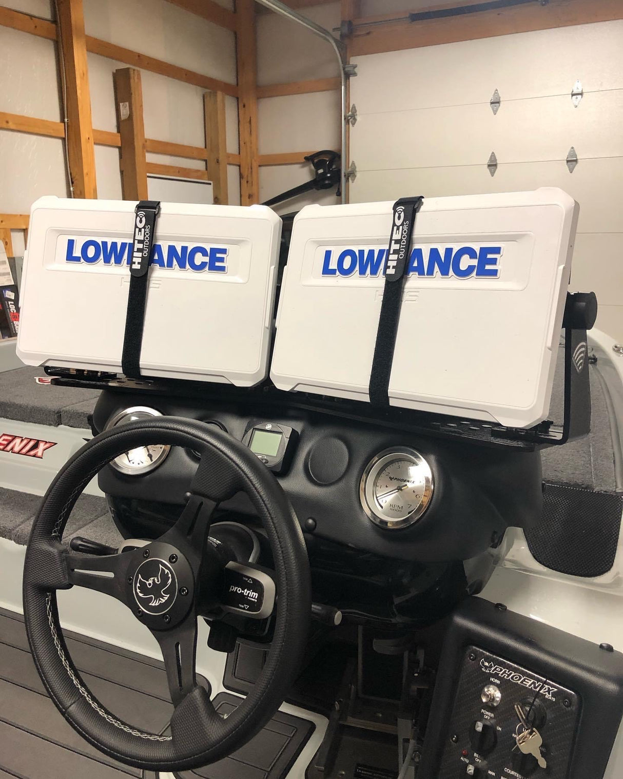 Phoenix Lower Gauge Console Dual Smart Bracket Console Mounting System (Fits Dual Dash Shroud)