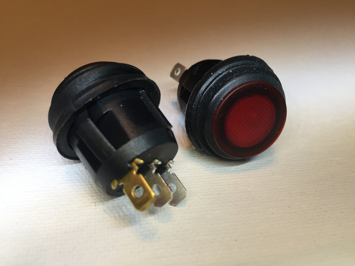 Pair of Illuminated Marine Grade Rocker Switches