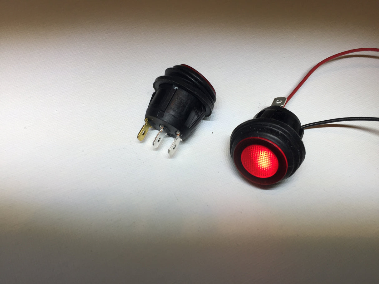 Pair of Illuminated Marine Grade Rocker Switches