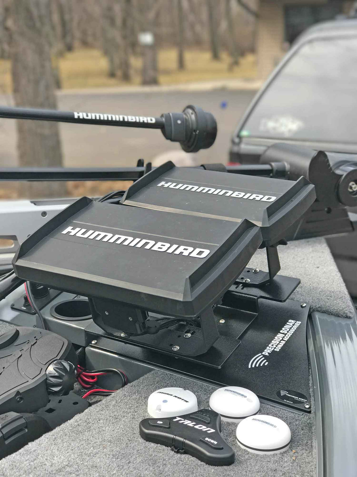 2016 - 2018 Lund Pro-V Bass 1875-2075 Bow Replacement Plate with Gimbal Holes