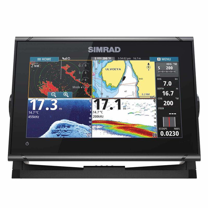 Simrad GO9 XSE Clear Graph Glass