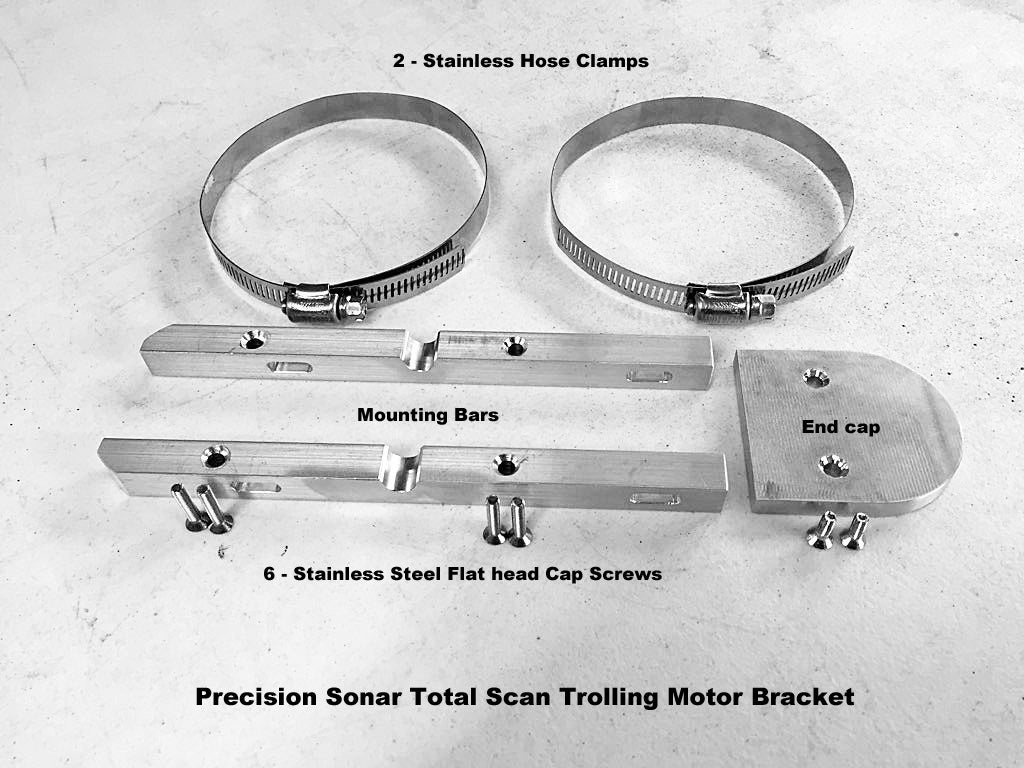 Trolling Motor Transducer Mount for Lowrance Transducers