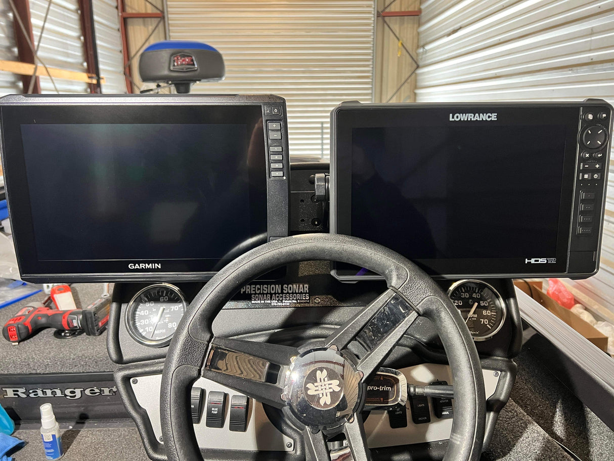 2019- Present Ranger Aluminum RT/P Dual Smart Bracket Console Mounting System