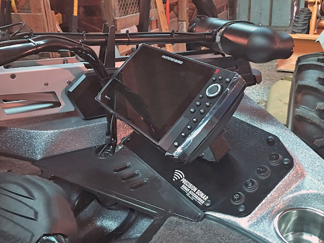 Ranger Z185 Bow Replacement Plate with Gimbal Holes