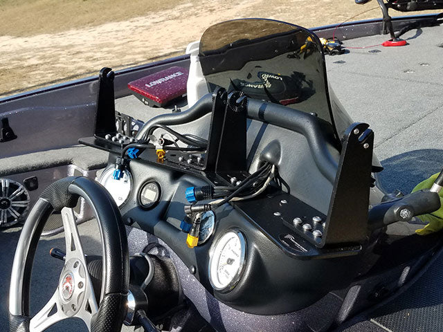 Phoenix Lower Gauge Console Dual Smart Bracket Console Mounting System (Fits Dual Dash Shroud)