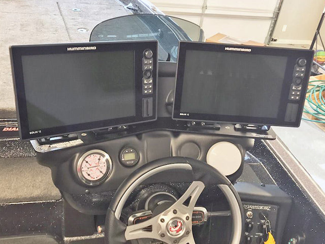 Phoenix Lower Gauge Console Dual Smart Bracket Console Mounting System (Fits Dual Dash Shroud)