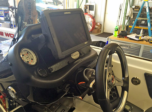 Phoenix Small Gauge Smart Bracket Console Mounting System (Fits Dash with 3.5" Gauges)