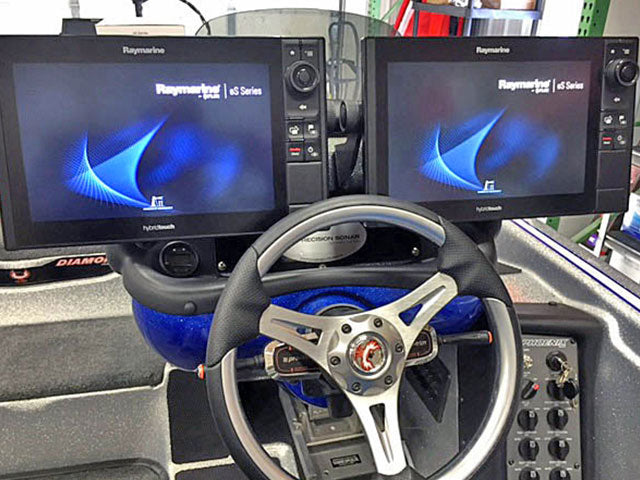 Phoenix Big Gauge Dual Smart Bracket Console Mounting System (Fits Dash with 5" Gauges)