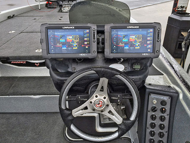 Phoenix Big Gauge Dual Smart Bracket Console Mounting System (Fits Dash with 5" Gauges)