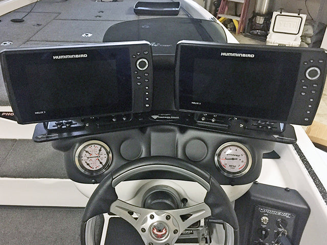 Phoenix Lower Gauge Console Dual Smart Bracket Console Mounting System (Fits Dual Dash Shroud)