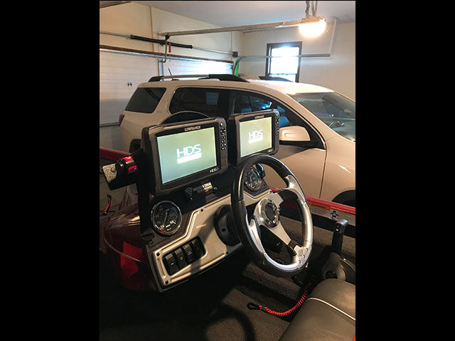 2018 and Earlier Ranger RT Dual Smart Bracket Console Mounting System