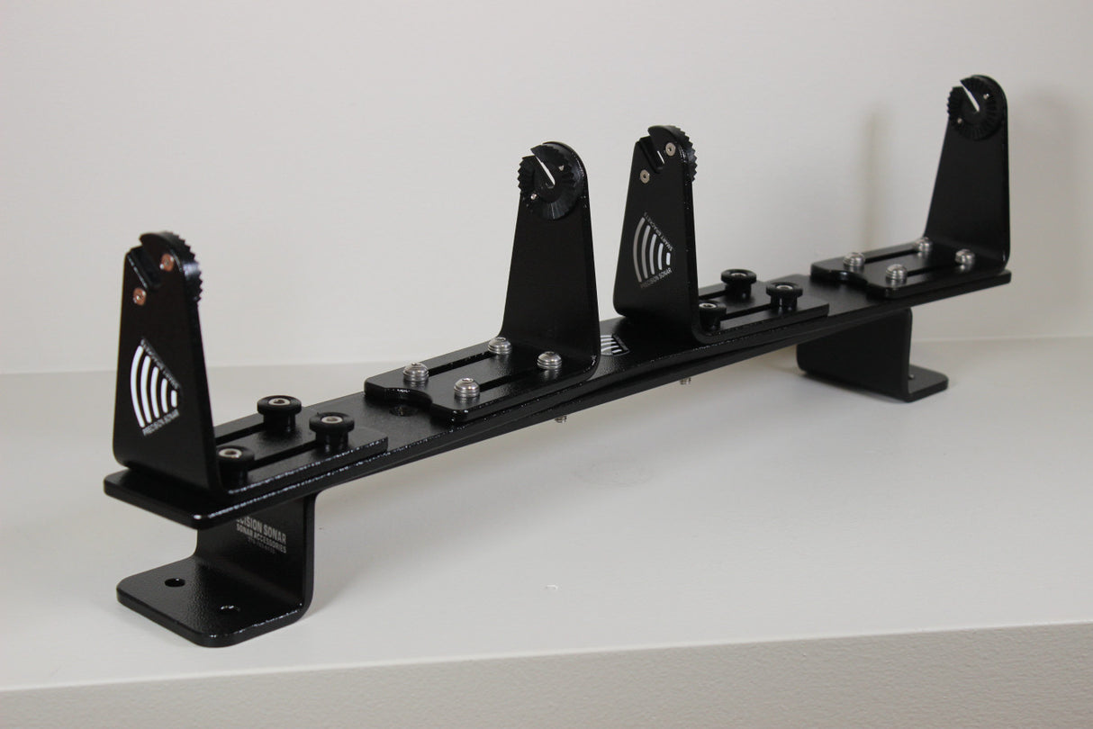 Side by Side Bow Mount Sonar Bracket Large