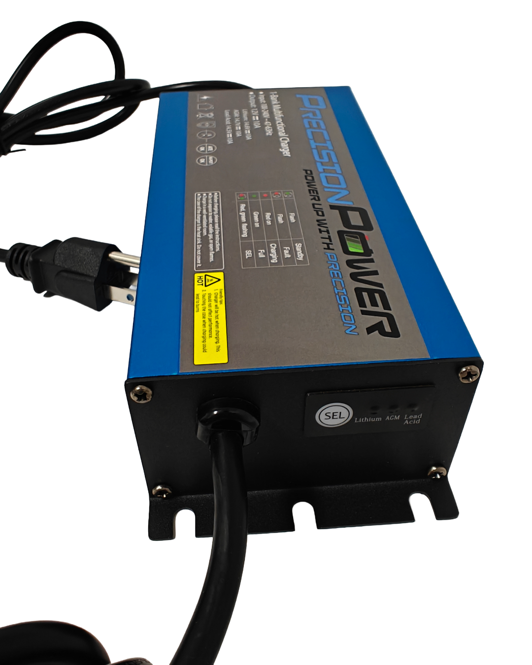 Precision Power 12V 10A 1-Channel Multi Functional Battery Charger