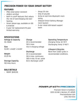 Precision Power Lithium 12V 100Ah Deep Cycle Smart Battery