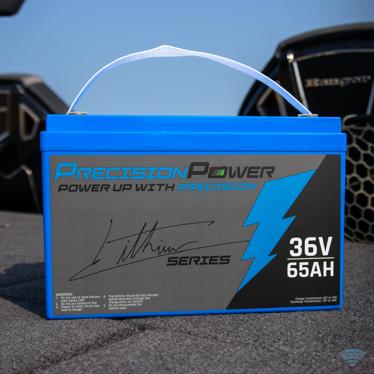 Precision Power Lithium 36V 65Ah Deep Cycle Smart Battery