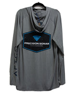 Aftco Samurai Sun Protection Hoodie Shirt - Precision Sonar Logo