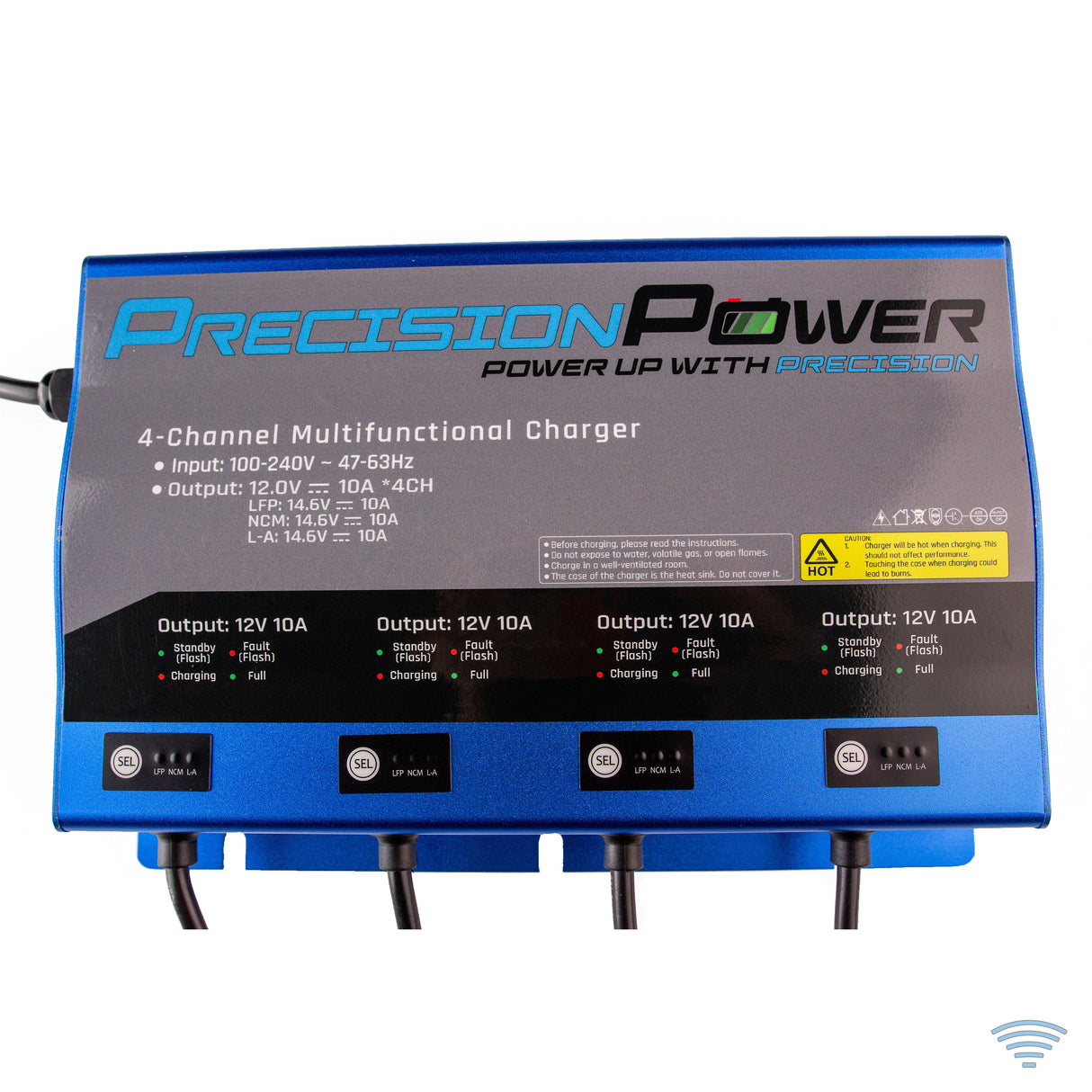 Precision Power 12V 40A 4-Channel Multi Functional Battery Charger