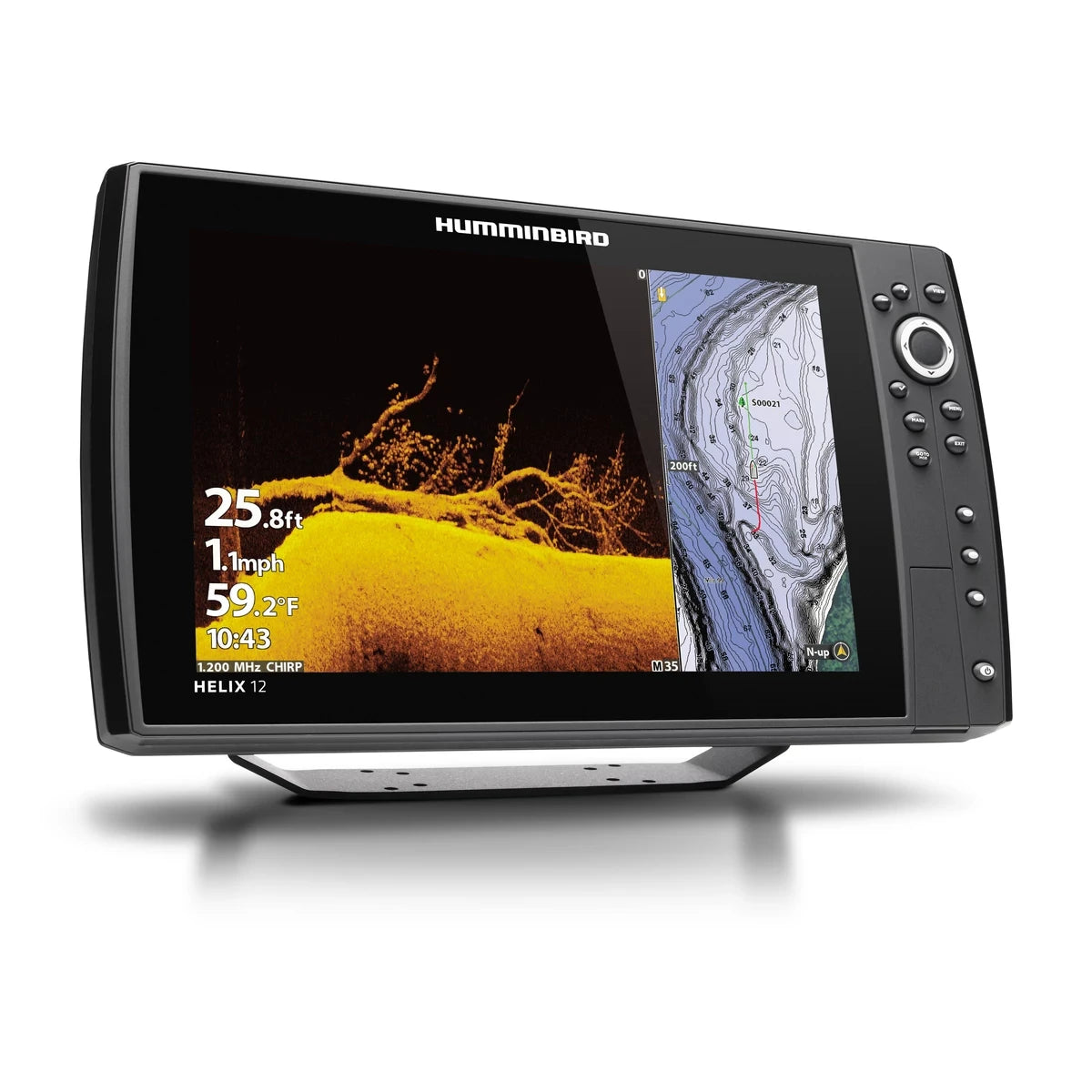 Humminbird HELIX 12 CHIRP MEGA DI+ GPS G4N CHO