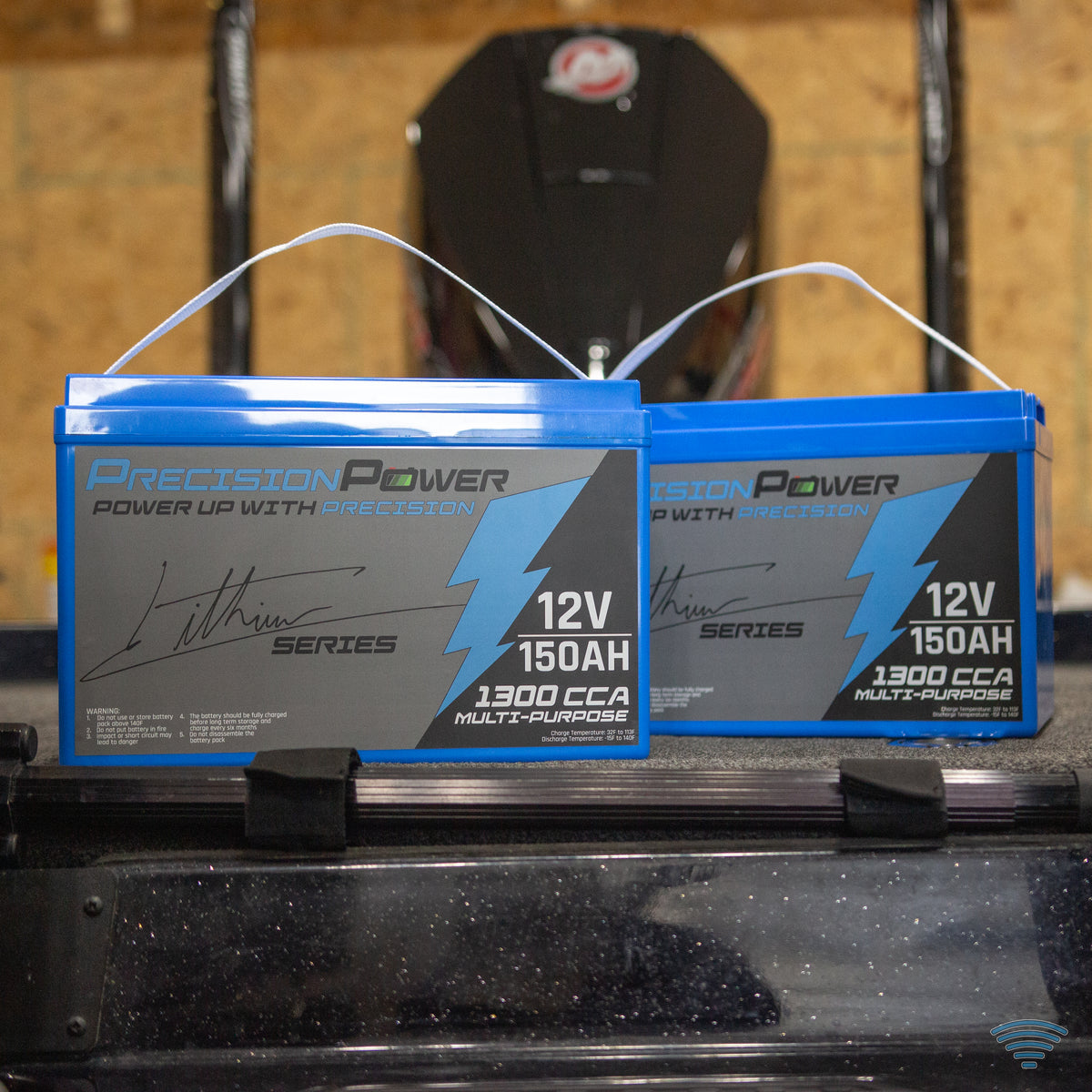 Precision Power Lithium 12V 150Ah Multi-Purpose Cranking Smart Battery ...