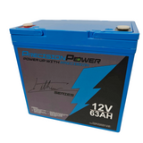 Precision Power Lithium 12V 63Ah Deep Cycle Smart Battery