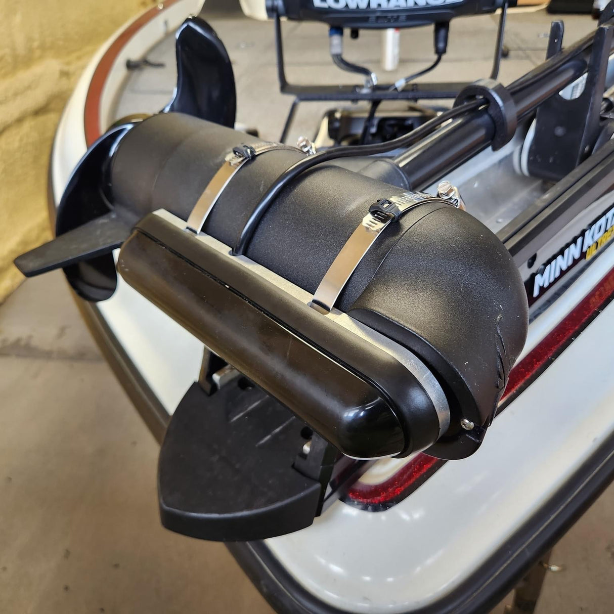Trolling Motor Transducer Mount For Lowrance Transducers Precision trolling-motor-transducer-mount-for-lowrance-transducers-precision