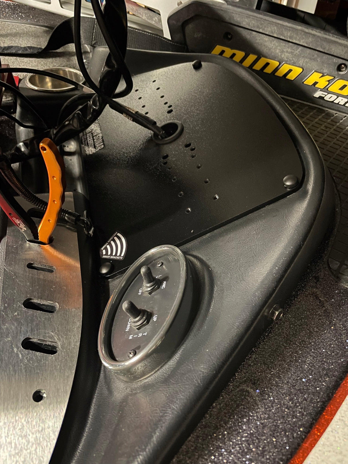 2019 and Earlier Triton TRX Bow Replacement Plate with Gimbal Holes