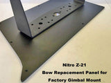 Nitro NIT Bow Replacement Plate with Gimbal Holes
